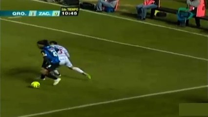Ronaldinho Amazing Nutmeg Queretaro vs Zacatecas MX Cup
