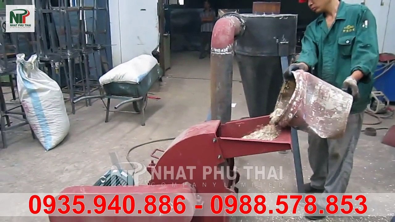 Máy Nghiền Dăm Gỗ Ra Mùn Cưa Công Suất Nhỏ