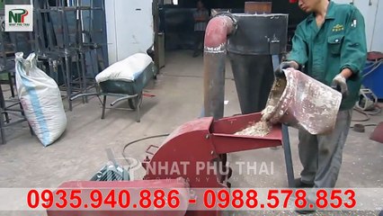 Máy Nghiền Dăm Gỗ Ra Mùn Cưa Công Suất Nhỏ