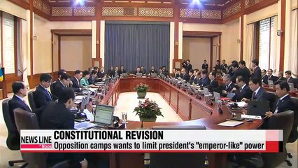 Oppostition party's floor leader seeks referendum on constitutional revision during general election next year