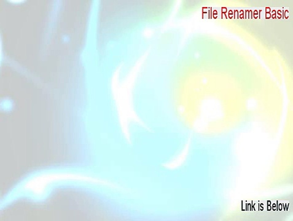 File Renamer Basic Serial (Legit Download)