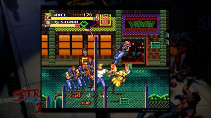 Streets of Rage 2 - Bare Knuckle 2 - Intros SEGA Megadrive Ultimate Collection