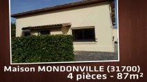A vendre - Maison/villa - MONDONVILLE (31700) - 4 pièces - 87m²