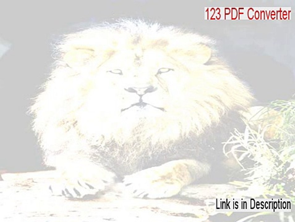 123 PDF Converter Full [Download Here 2015]