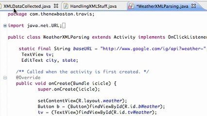 Android Application Development - 159 - Finishing XML parser
