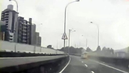 TransAsia Flight Crashes into River after collision with Highway