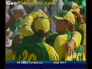 South Africa vs Australia - World Record Match - Part 8