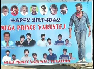Varun Tej Birthday  Event with Fans