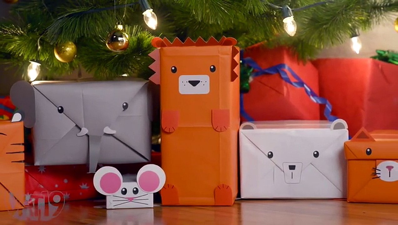 Adorable Animal Gift Wrap