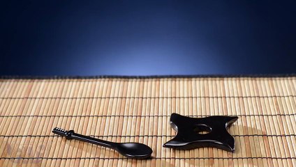 Ninja Mug with Shuriken Coaster