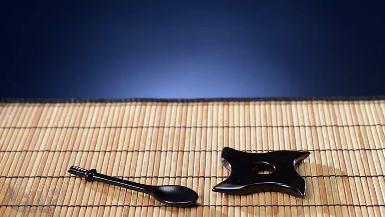 Ninja Mug with Shuriken Coaster