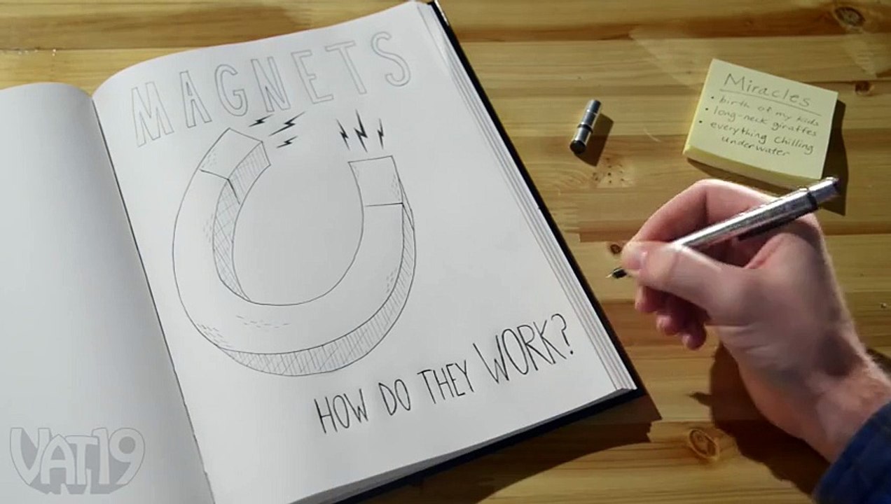 Pen Made from Magnets