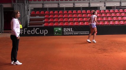 La minute bleue - Fed Cup : Amélie aux manettes