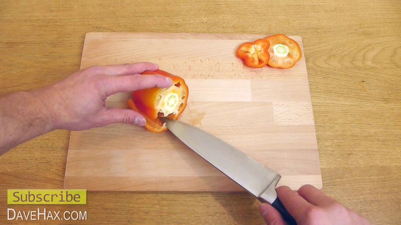 Best method to Cut a Pepper