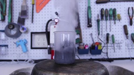 Hydrochloric Acid Reacting With Aluminum Foil is impressive