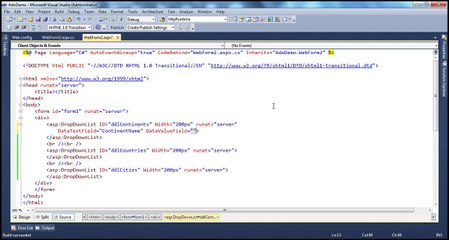 Active-Server-Pages-Cascading-dropdown-aspnet-Step-by-Step-Lesson-22