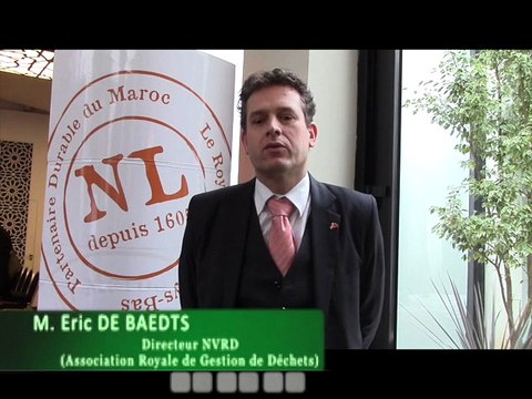 Eric De Baedts - Directeur NVRD - Objectifs de la rencontre - Rabat 2015