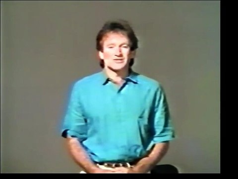 Robin Williams rare casting footage from 1980's