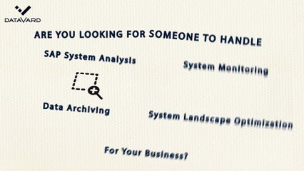 We are SAP experts | DataVard
