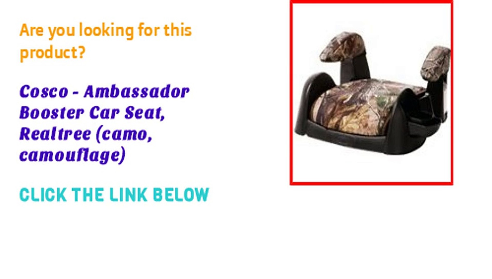 cosco camouflage car seat