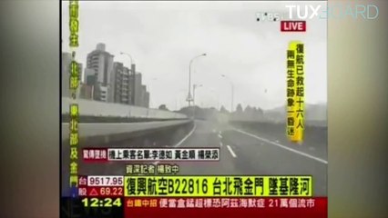 TransAsia GE235, crash spectaculaire d'un avion à Taiwan
