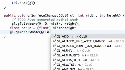 Android Application Development - 177 - On Surface Changed