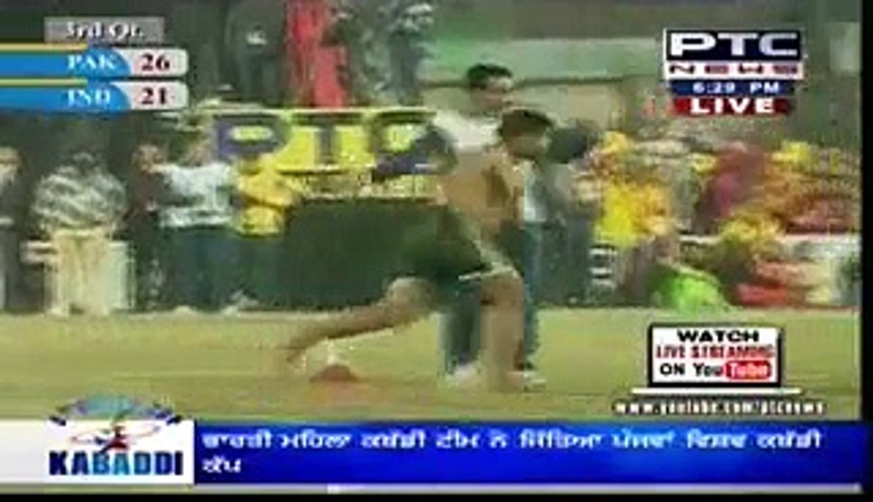 Pak India Kabaddi World Cup Final 2014 Full 20th December 2014