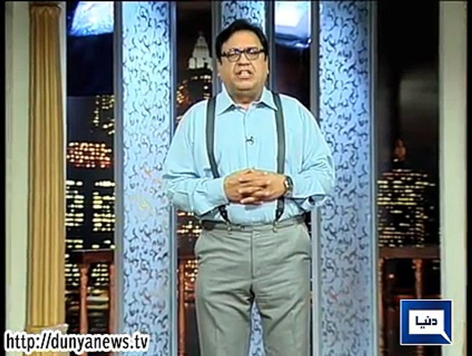 HASB-E-HAAL with Azizi on Dunya News 24 January 2015