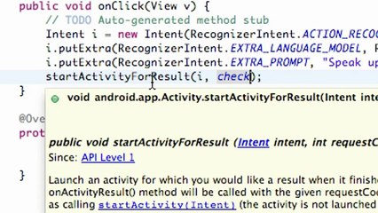 Android Application Development - 186 - Voice Recognition Result
