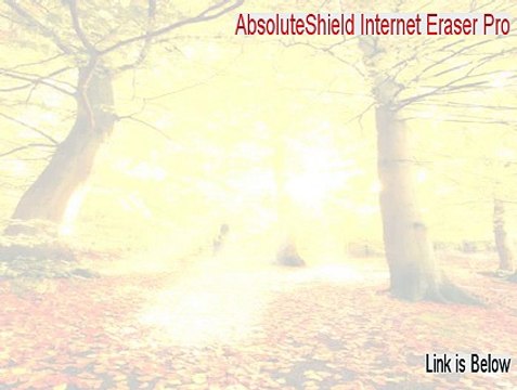 AbsoluteShield Internet Eraser Pro Serial [Legit Download]