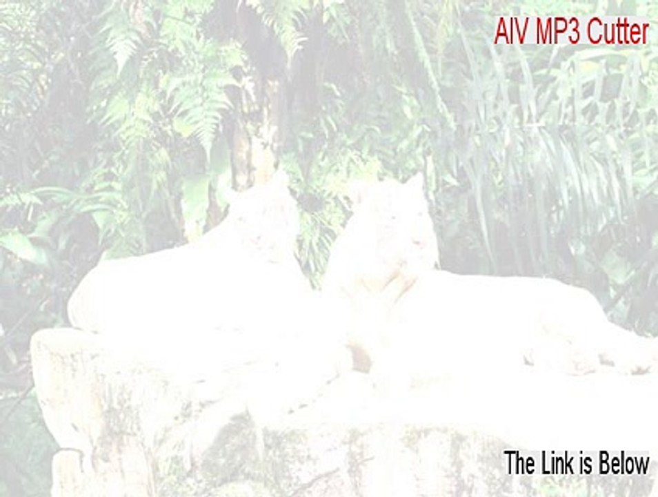 AIV MP3 Cutter Key Gen - Instant Download (2015)