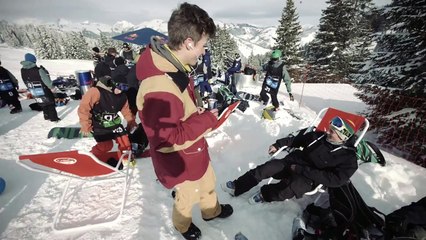 Snowpark Gstaad: Mountain Rides Open Snowboard - 31.01.2015