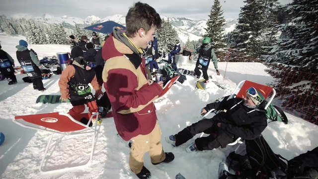 Snowpark Gstaad: Mountain Rides Open Snowboard - 31.01.2015