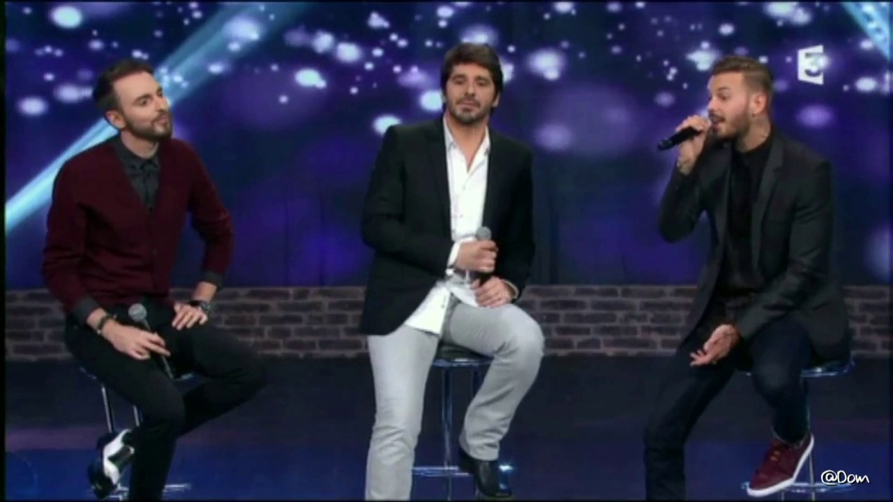 M.Pokora  - Elles - avec P.Fiori C.Willem.01.02.15 @ Dom
