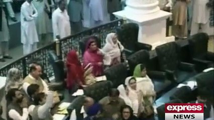 Fight in KPK assembley