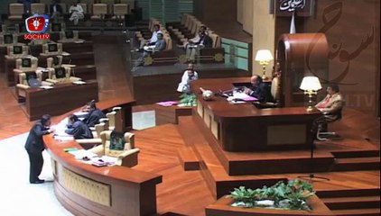Sindh Assembly Speaker asks the Members for "Daal" Party