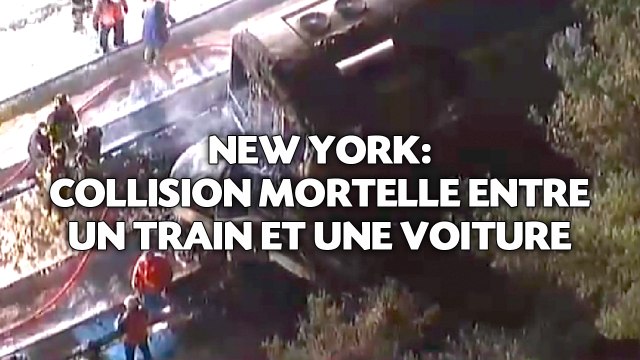 New York: Collision mortelle entre un train et une voiture