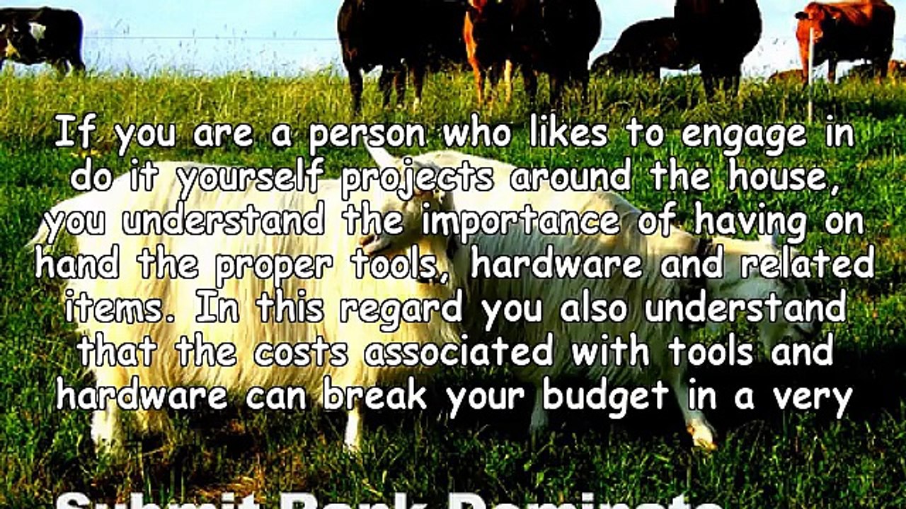 Using Overstock Merchants On The World Wide Web To Purchase Tools And Hardware