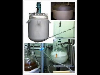 glass reactor with jacket
