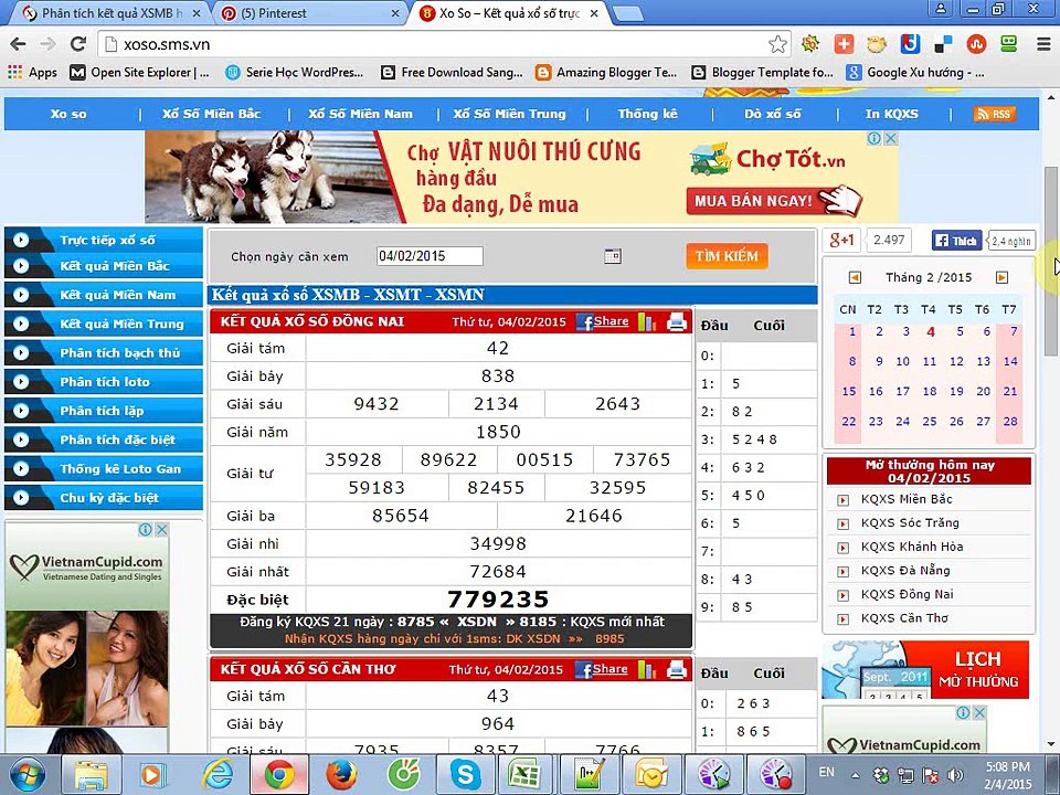 xsmn - Trực tiếp kết quả xổ số miền nam 4/2