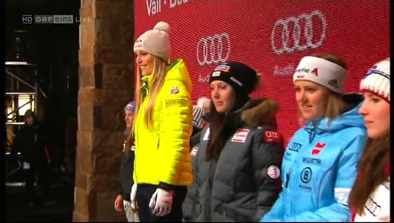 Super G Award Ceremony