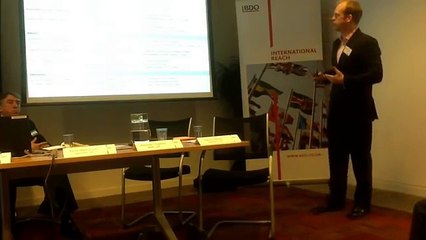 Adrian Mutton addressing the myths and misconceptions of Doing Business in India