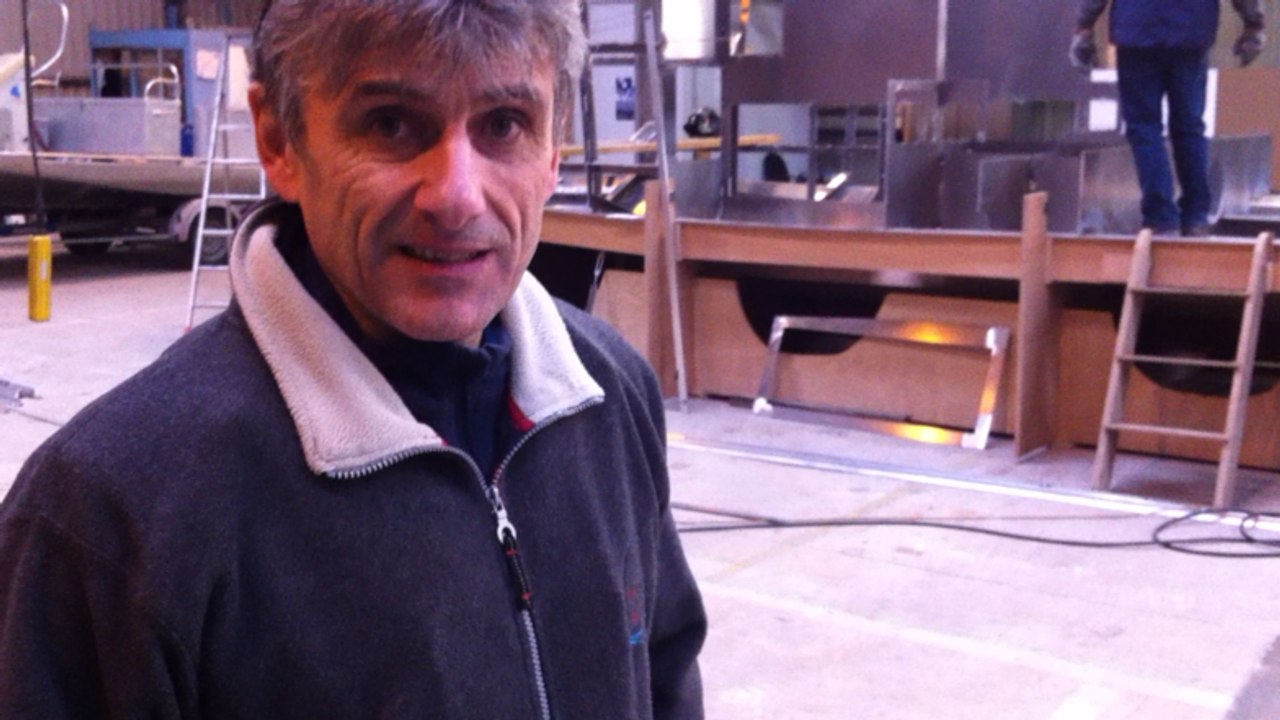 Une nouvelle vedette en construction