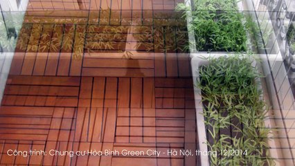 Xu Hướng Trang Trí Nội Thất - Ngoại Thất Với Sàn Gỗ Tự Nhiên - Hòa Bình Green City