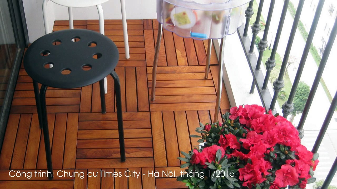Xu Hướng Trang Trí Nội Thất - Ngoại Thất Với Sàn Gỗ Tự Nhiên - Times City