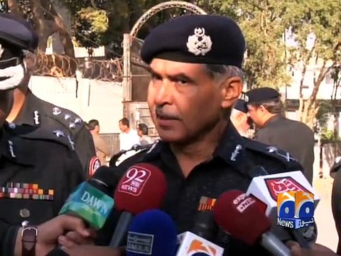 IG Sindh Ghulam Hyder Jamali visits Karachi School-04 Feb 2015