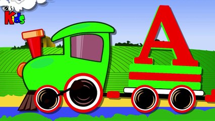 learning Train Abc Song For Children Nursery Rhymes | Abc for kids cartoon Animation