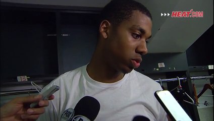 Hassan Whiteside Postgame Interview   Heat vs Celtics   February 01, 2015   NBA 2014-15 Season