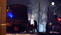هفت نفر در تصادف خط آهن حومه نیویورک کشته شدند