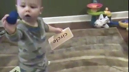 Baby Genius! Adorable Video 😊